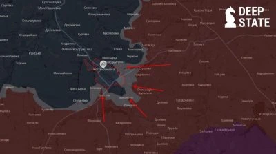 Ситуація довкола Костянтинівки погіршується: в DeepState розкрили деталі